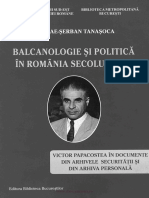 Balcanologie Si Politica PDF