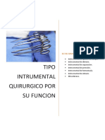 Clasificacion Del Instrumental