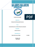 Tarea Tres de Evaluacion Del Desempeño