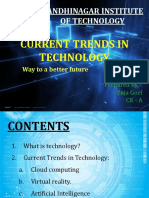 Current Trends in Technology