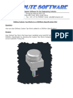 Adding Custom Top Works To A CADWorx Specification FAQ