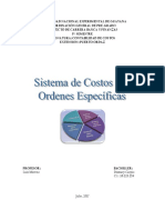 Sistema de Costos Por Ordenes Especificas