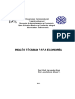 Manual de Inglés Técnico para Economía Prof