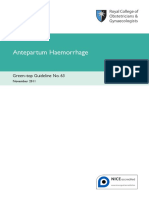 Antepartum Hemorrhage PDF