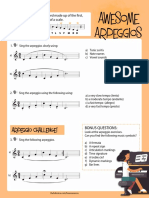 VOCAL WARM UPS Arpeggios