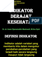 Indikator Derajat Kesehatan