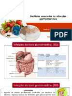 Bactérias Associadas Às Infecções Gastrointestinais