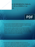 Técnicas de Regresión para El Calculo de La