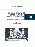 El Evangelio de Stanislavski - Sergio Jimenez