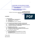 Ruptura Epistemica Entre Conductismo y Cognositivismo PDF