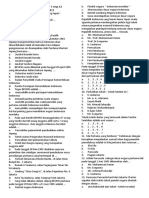 Soal Mid Semester 1 Kelas 7 SMP