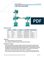 5.3.3.2 Lab - Troubleshoot LAN Traffic Using SPAN