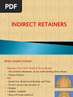 Indirect Retainers