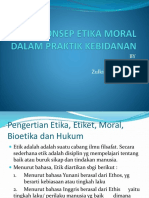 Konsep Etika Moral Dalam Praktik Kebidanan