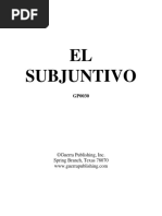 GP0030, El Subjuntivo PDF