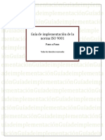 Guia de Implementacion de La Norma Iso 9001