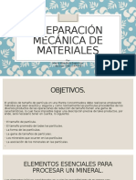 Preparación Mecánica de Minerales 2