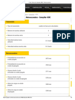 Ficha Técnica de Caterpillar 438C1