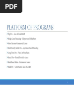 Platform Programs