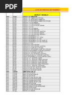 Lista Septiembre 2016