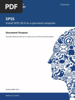 SPSS Install SPSS 20.0 On A Personal Computer R01