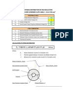 Ac Stress Distribution in The Insulation Single Core Screened Xlpe Cable - 132 KV 300 MM