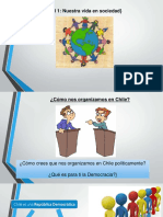 4° Básico, Nuestra Vida en Sociedad. Distinguir Algunos Actores de La Organización Política y Democrática de Chile