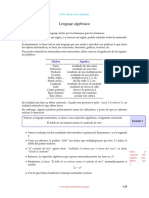 Lenguaje Algebraico 1-1