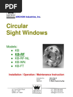 Circular Sight Glass