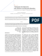 Pedagogía de La Liberación de La Educación Opresora A La Educación Liberadora PDF