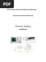 NEtwork Analysis Lab Manual