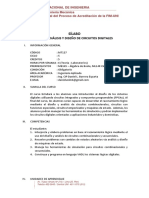 4.5. Analisis y Diseño de Circuitos Digitales