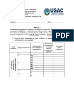 Tarea No. 5. Modulo 5 Cuadro Farmacológico