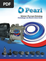 Catalogo de Electrobombas Marca Pearl