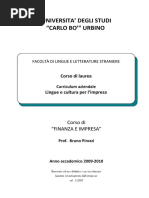 Bruno Pirozzi - Corso Di Finanza e Impresa