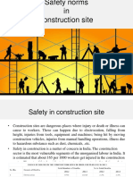 Safety Norms in Construction Site