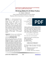 LabVIEW Based PID Design Method For DC Motor Position