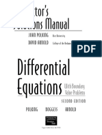 Instructor's Solutions Manual Differential Equations With Boudary Values Problems 2nd Edition