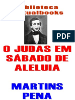 MARTINS PENA, Judas em Sábado de Aleluia