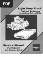 1988 GMC Light Duty Truck Fuel and Emissions Including Driveability