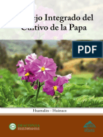 Manejo Integrado Del Cultivo de LA PAPA. Huamalíes - Huánuco PDF