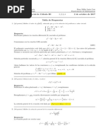 Corrección Primer Parcial Cálculo III (Ecuaciones Diferenciales) 2 de Octubre de 2017