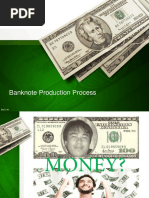 Banknote Production Process