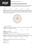 Olimpiada Nacional Matemática 2015