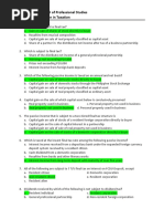 Final Exam Tax - Special