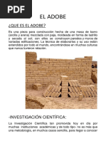 EL-ADOBE Informe