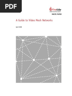 Firetide WP Guide To Video Mesh Networks