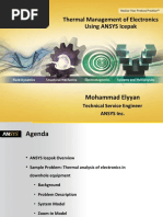 Thermal Management of Electronics Using Ansys Icepak PDF