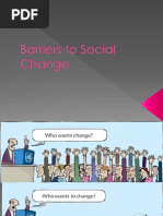 Barriers To Social Change