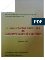 CPG Abnormal Labor and Delivery PDF